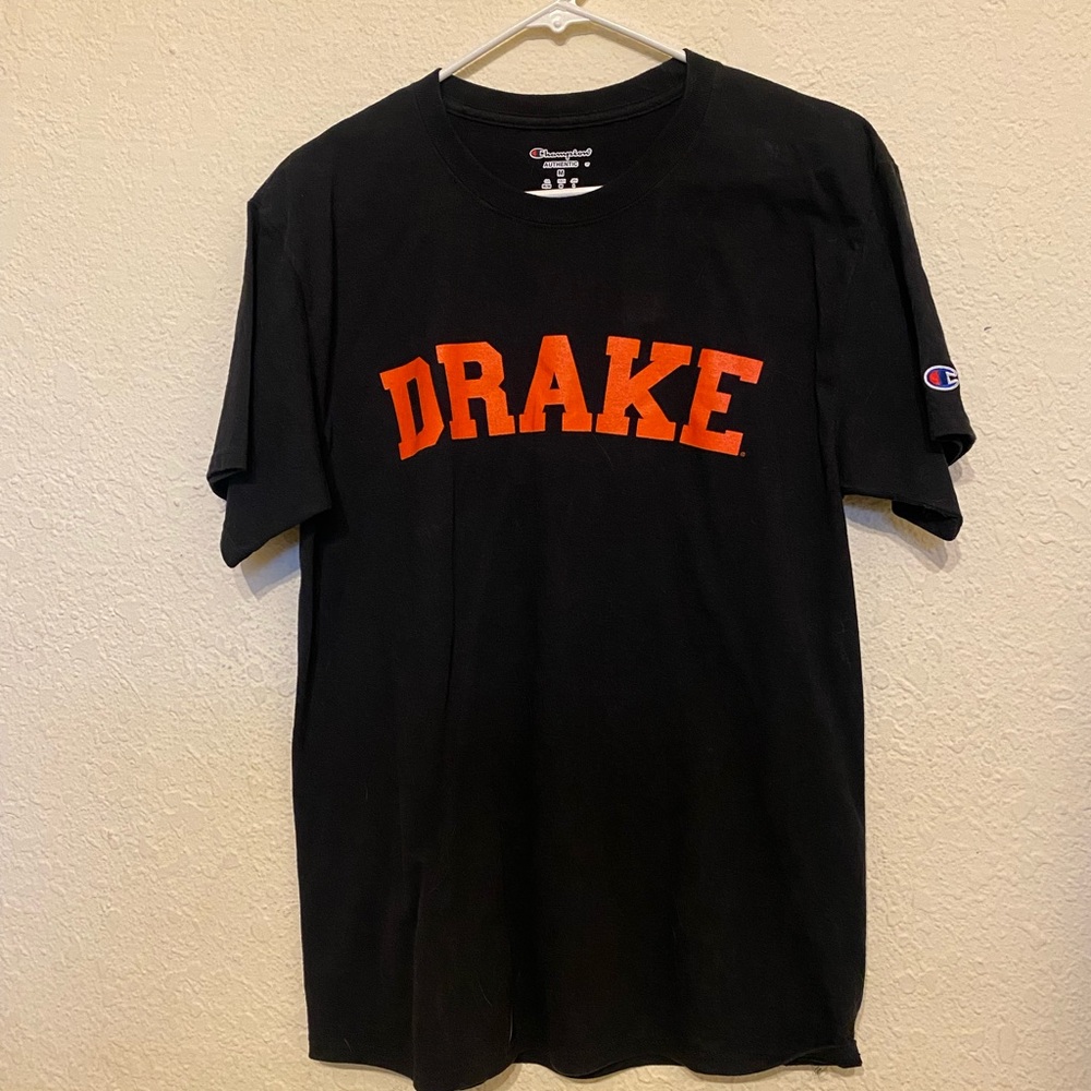 Black and red champion drake shirt. Size medium